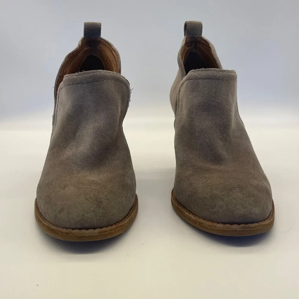 Jeffrey Campbell Rosalee Women’s Ankle Booties – Size 7 – Light Taupe Suede